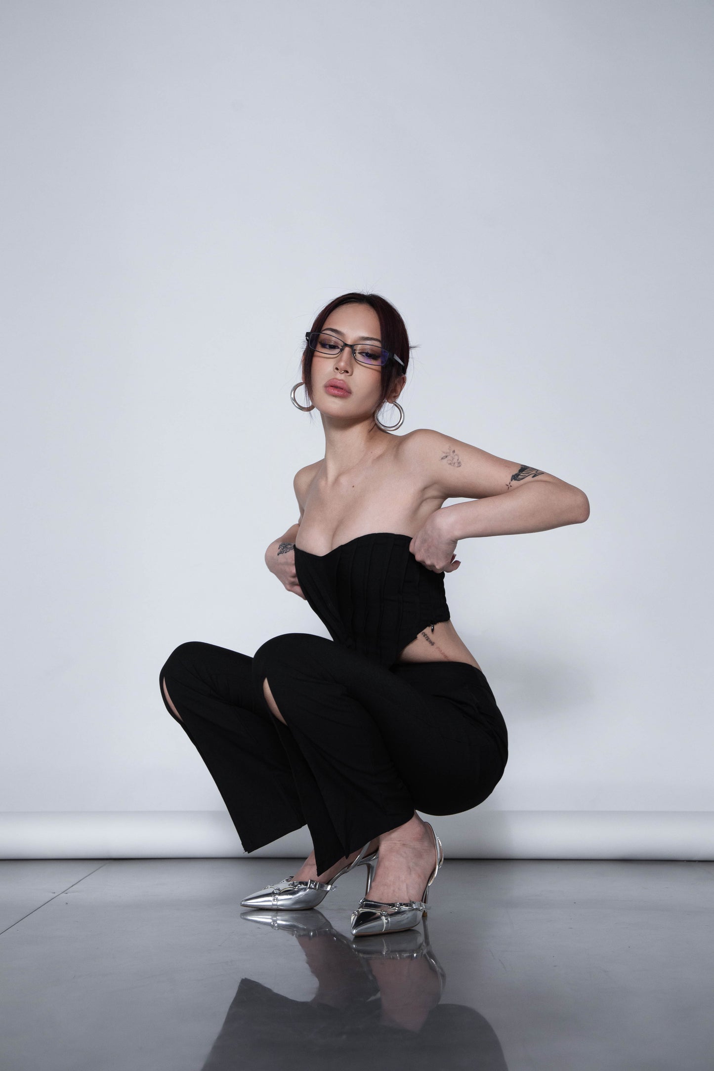HEKATE TUBE CO-ORD (BLACK)