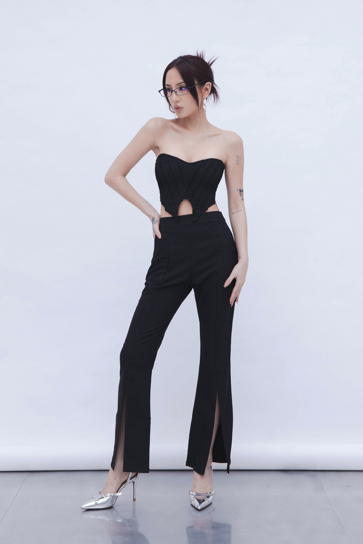 HEKATE TUBE CO-ORD (BLACK)