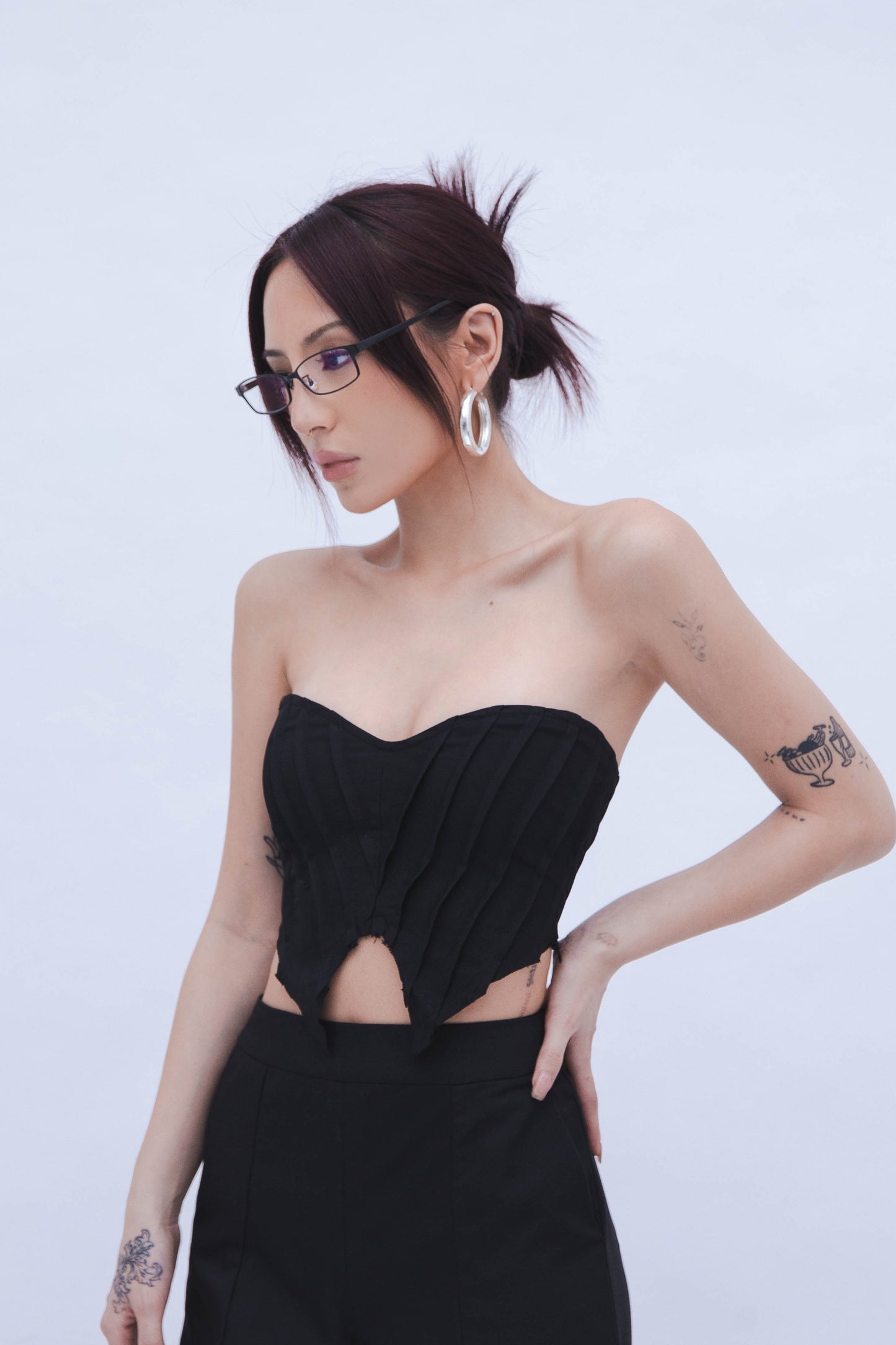 HEKATE TUBE CO-ORD (BLACK)