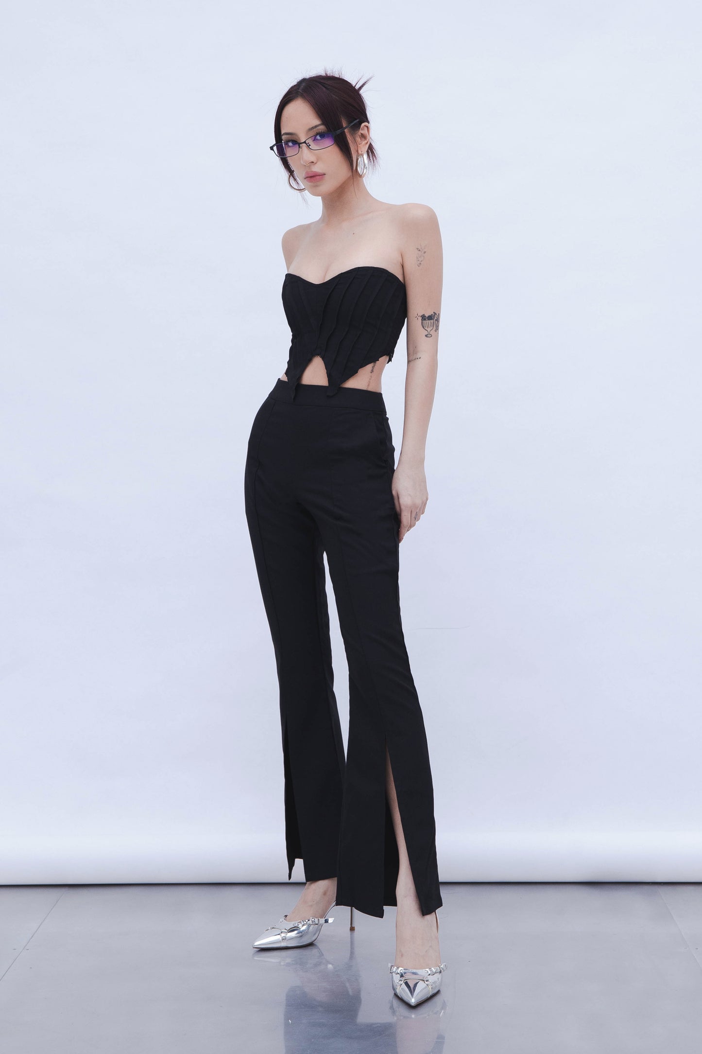 HEKATE TUBE CO-ORD (BLACK)