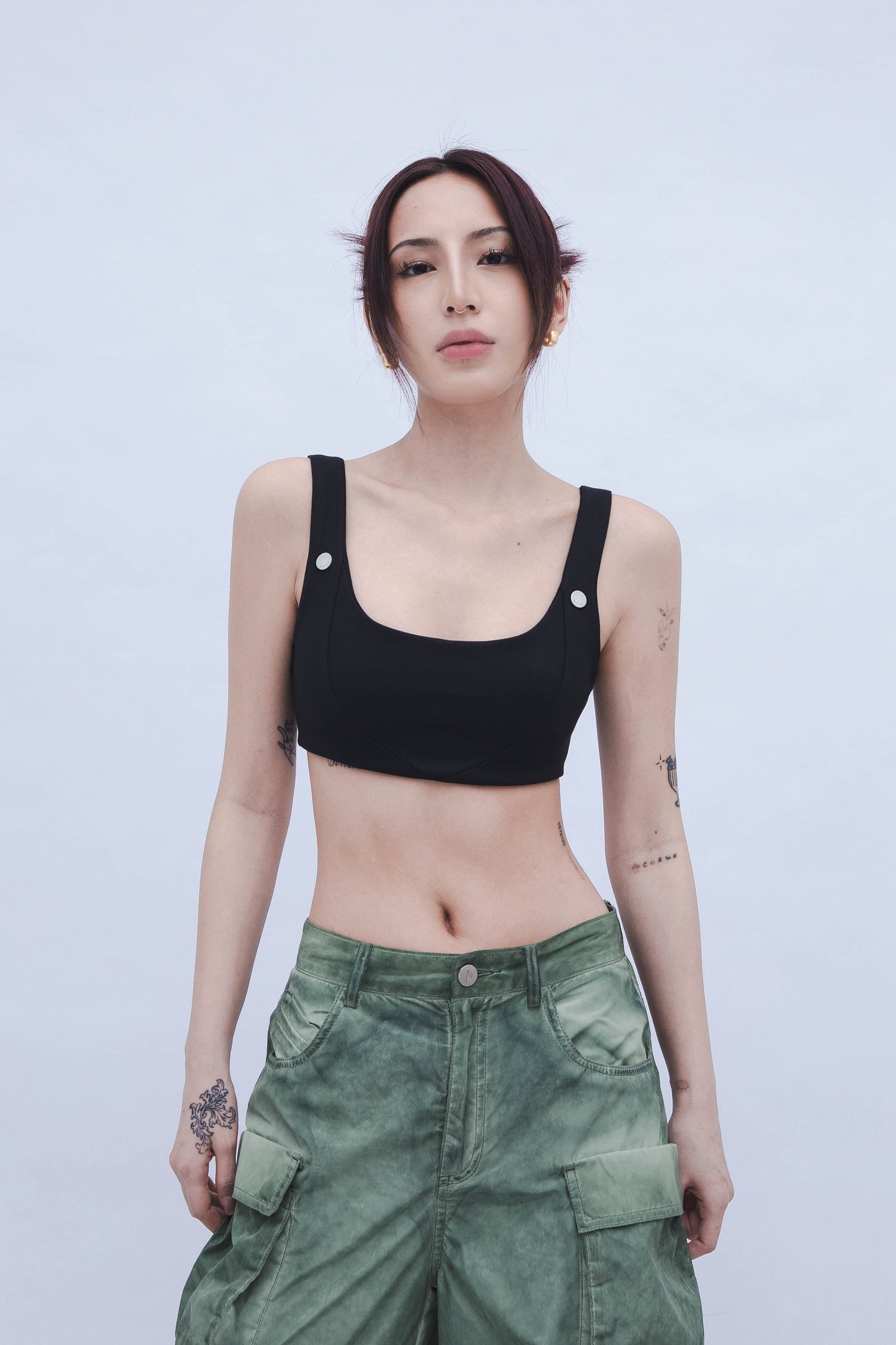 LUZ KNIT BRALETTE (BLACK)