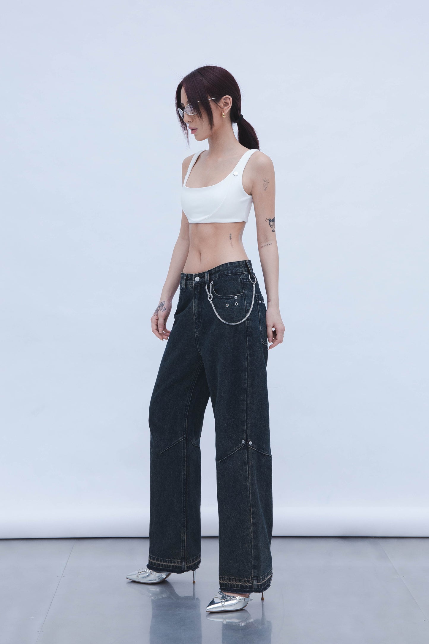 LUZ KNIT BRALETTE (WHITE)