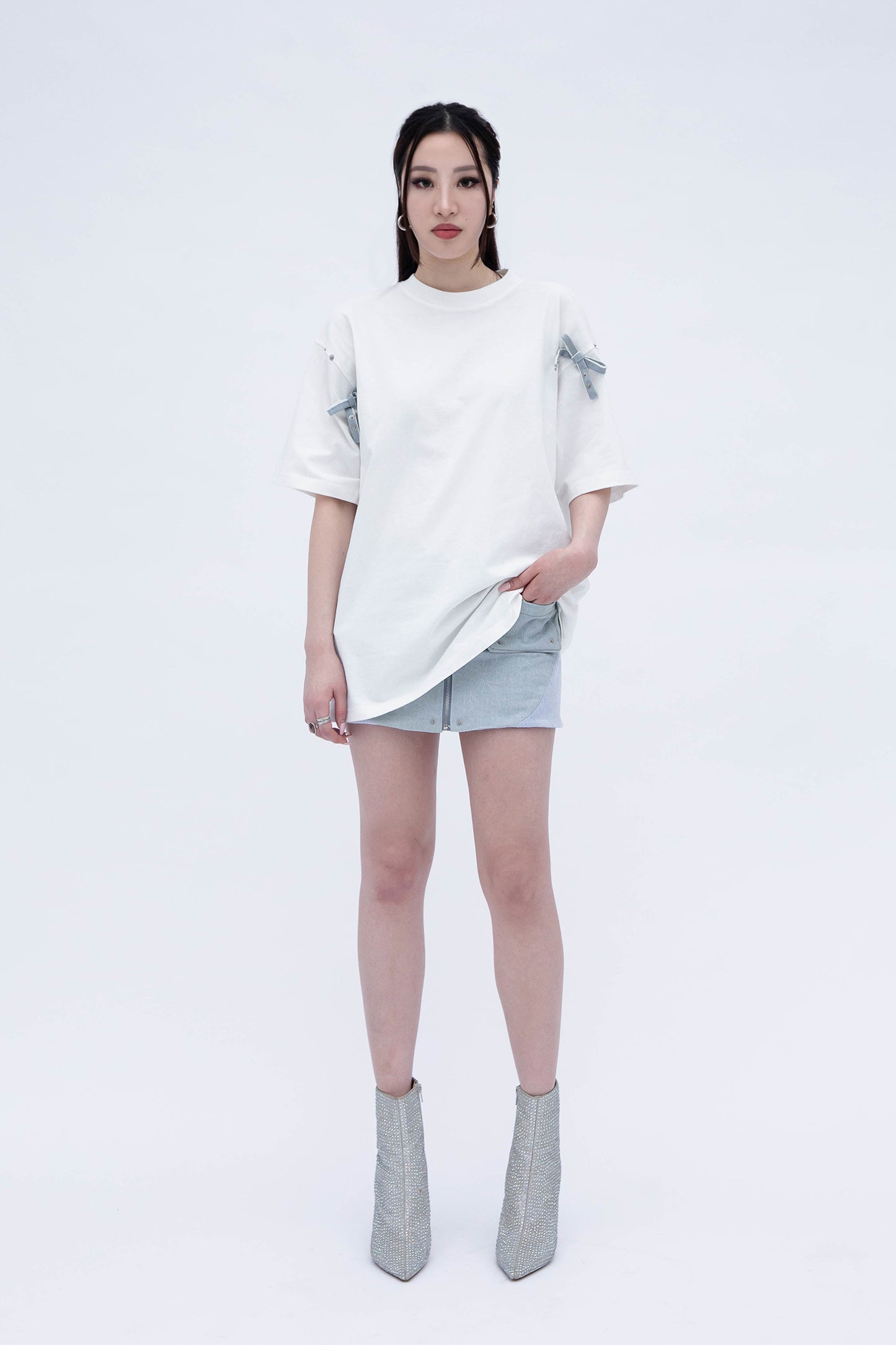 LITTLE RIBBON T-SHIRT (WHITE)