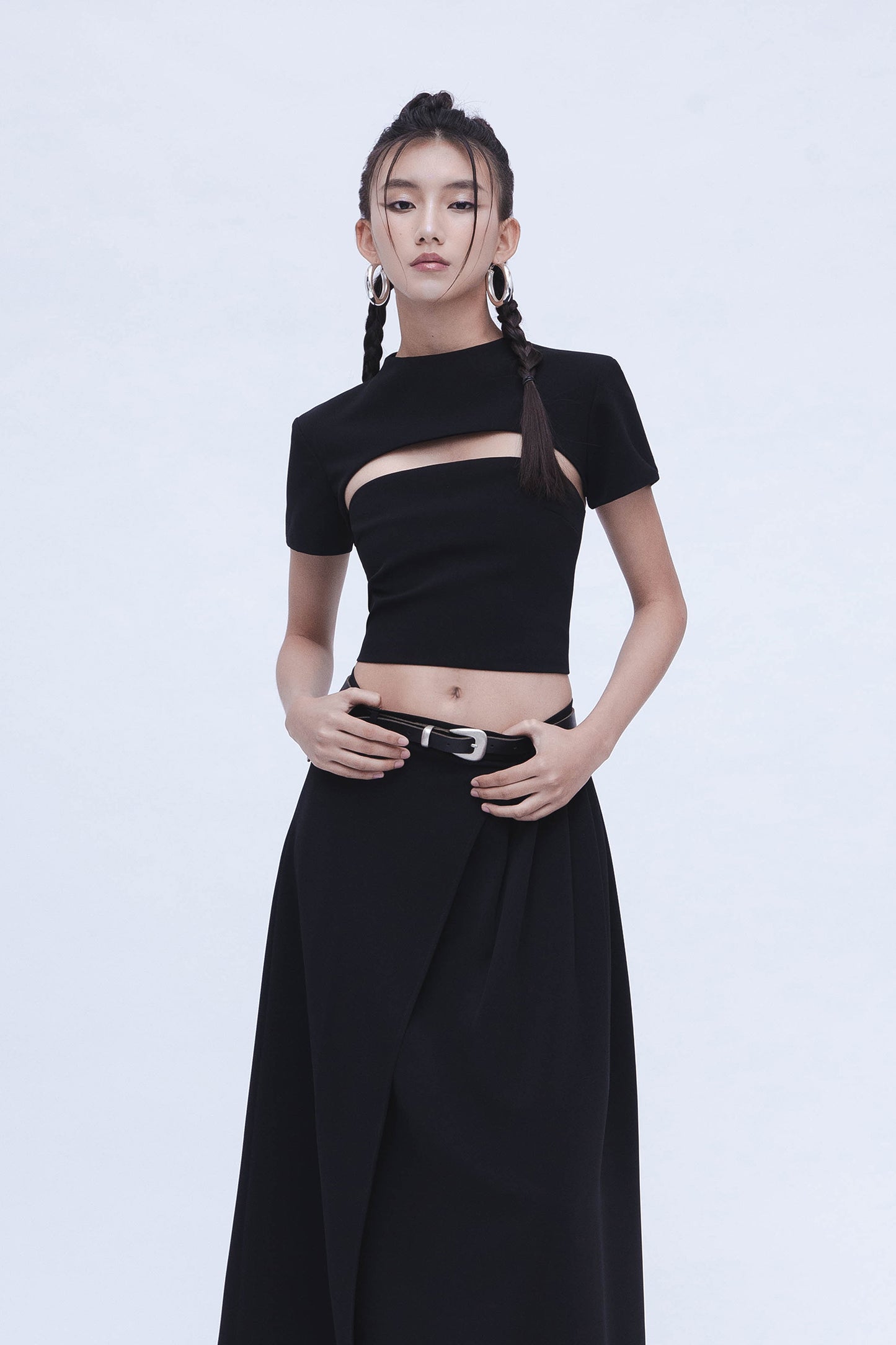 MODULAR 2PC TOP (BLACK)