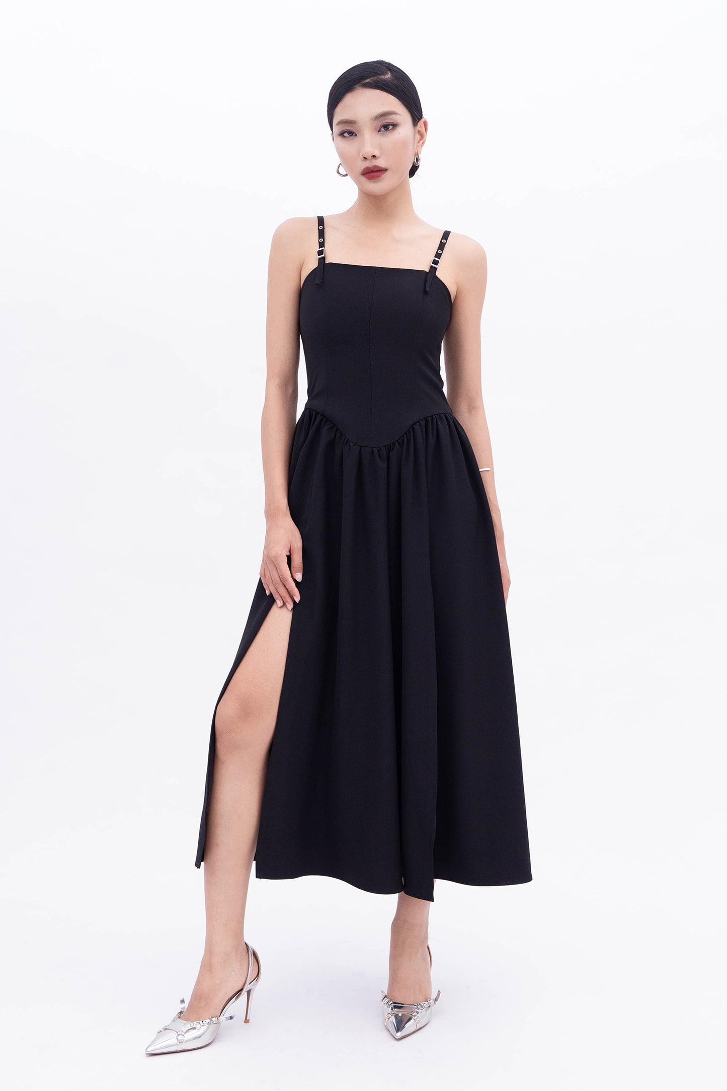 TAYA MAXI DRESS (BLACK)