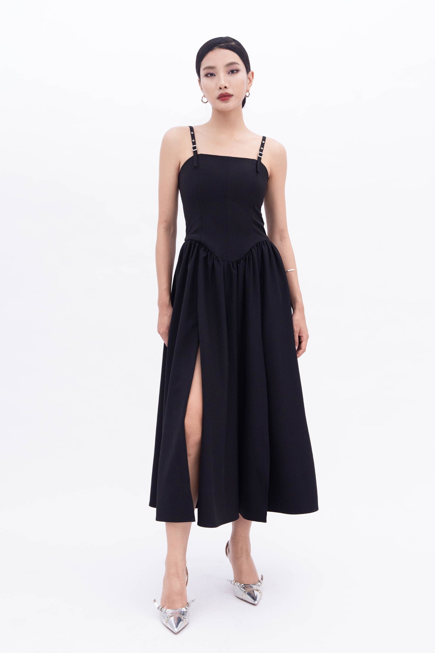 TAYA MAXI DRESS (BLACK)