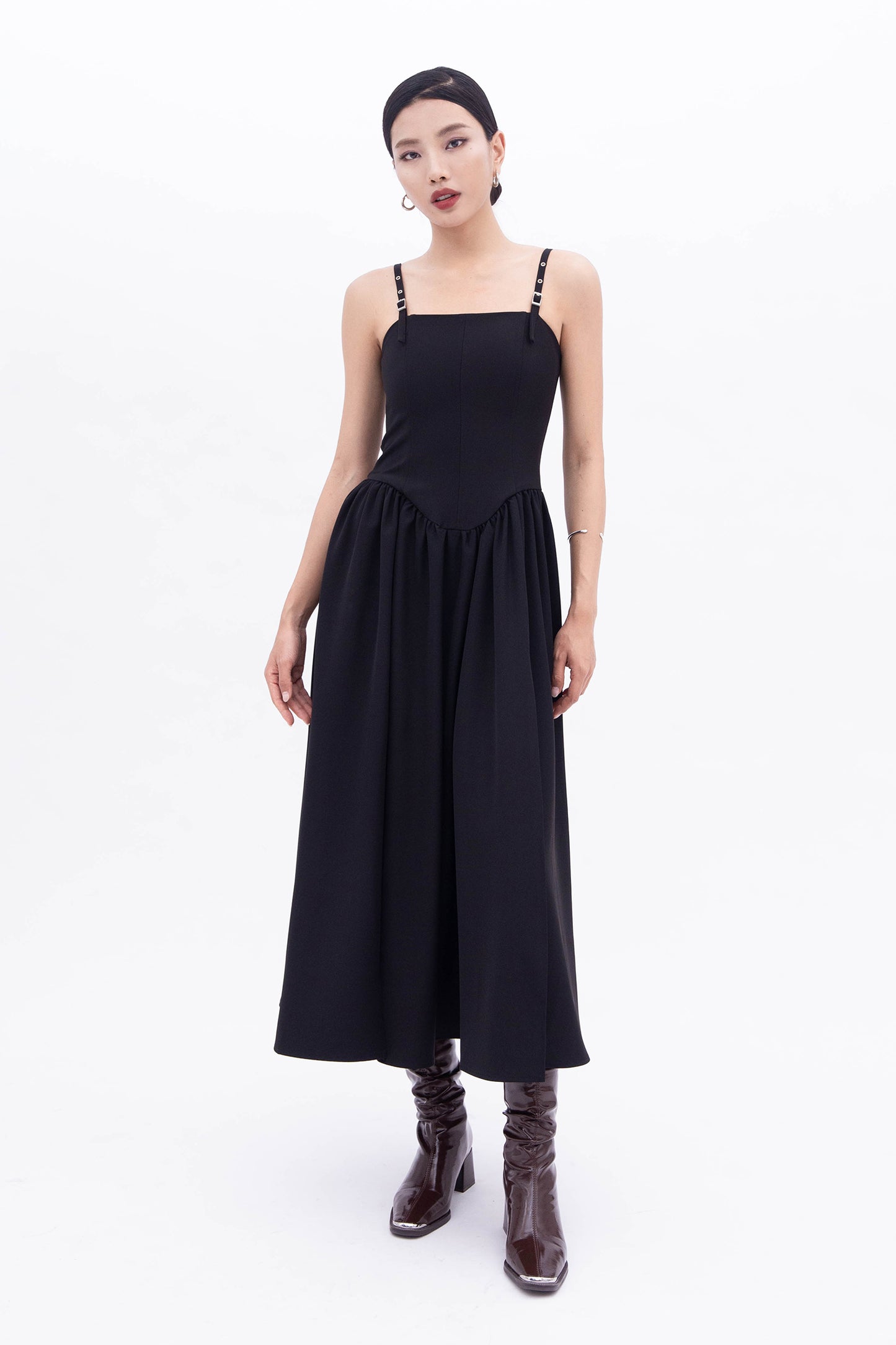 TAYA MAXI DRESS (BLACK)