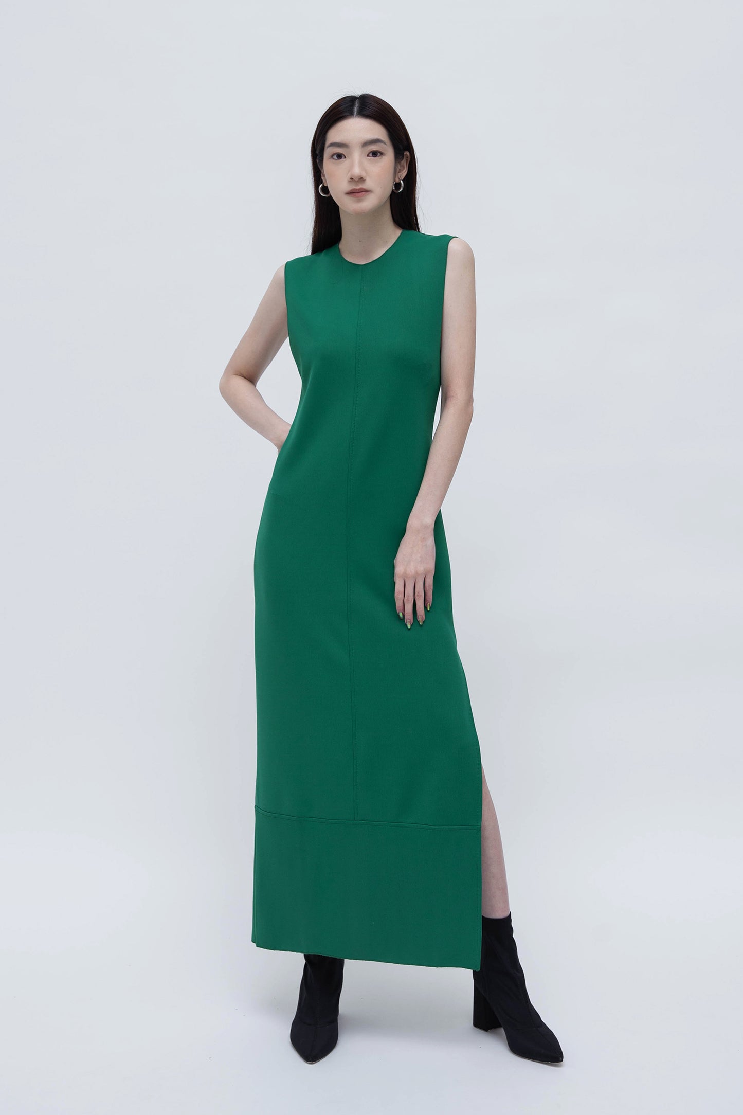 CATIA MAXI DRESS (GREEN)