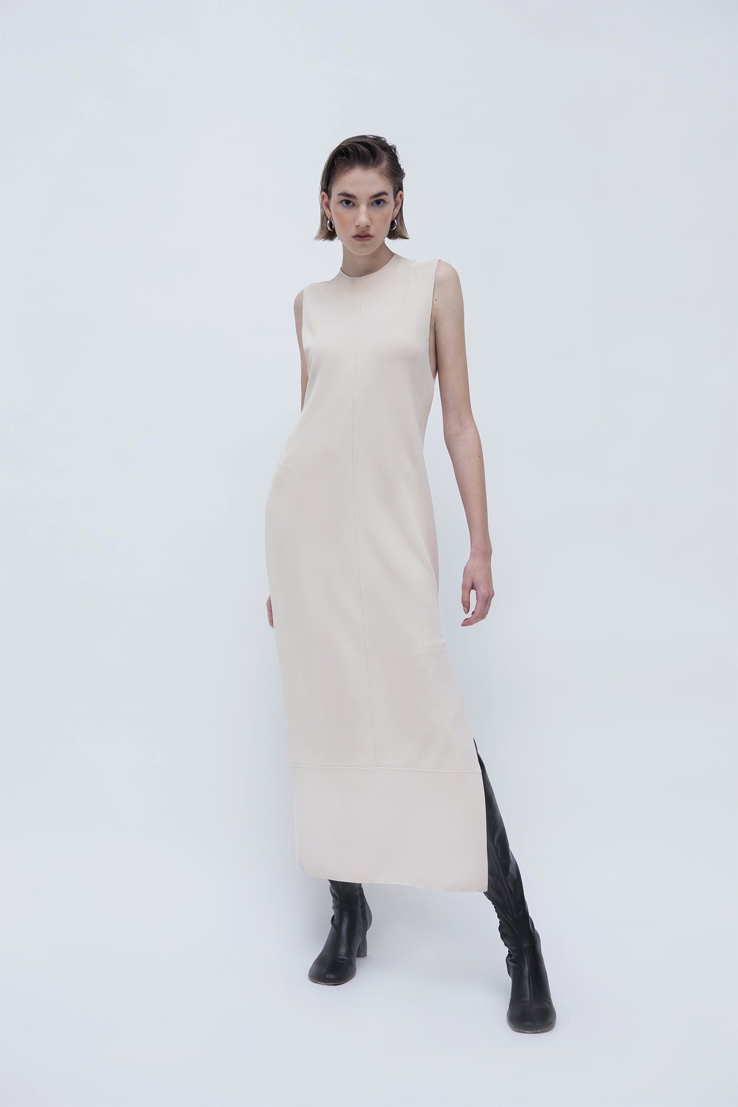 CATIA MAXI DRESS (NUDE)