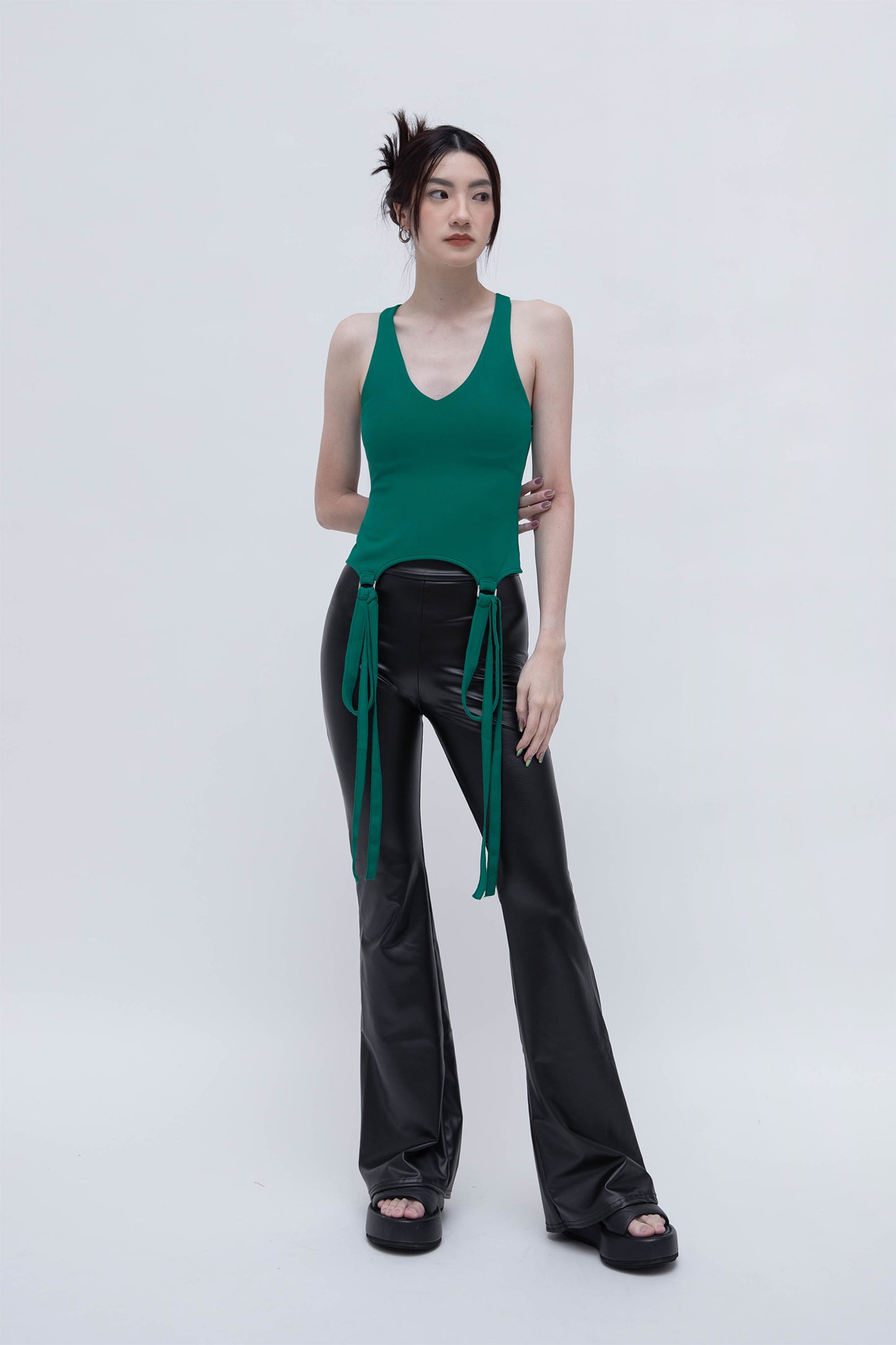 LUELL 2-WAY TANK (GREEN)