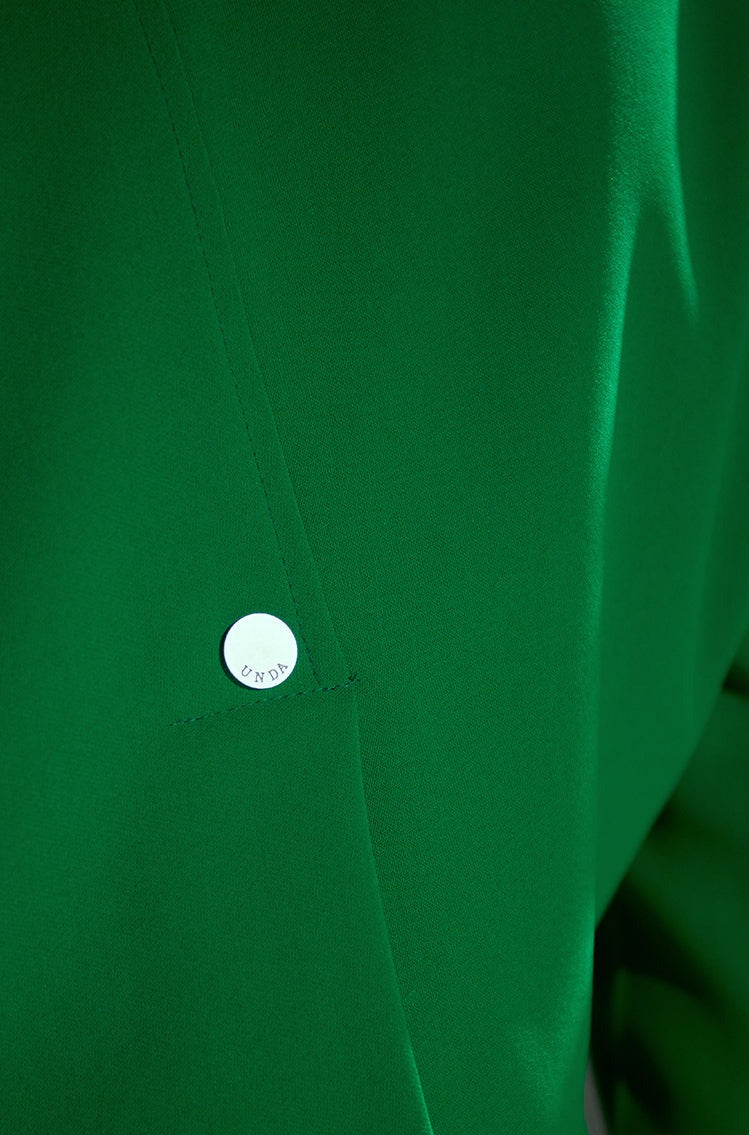 NALA CROP BLAZER (GREEN)