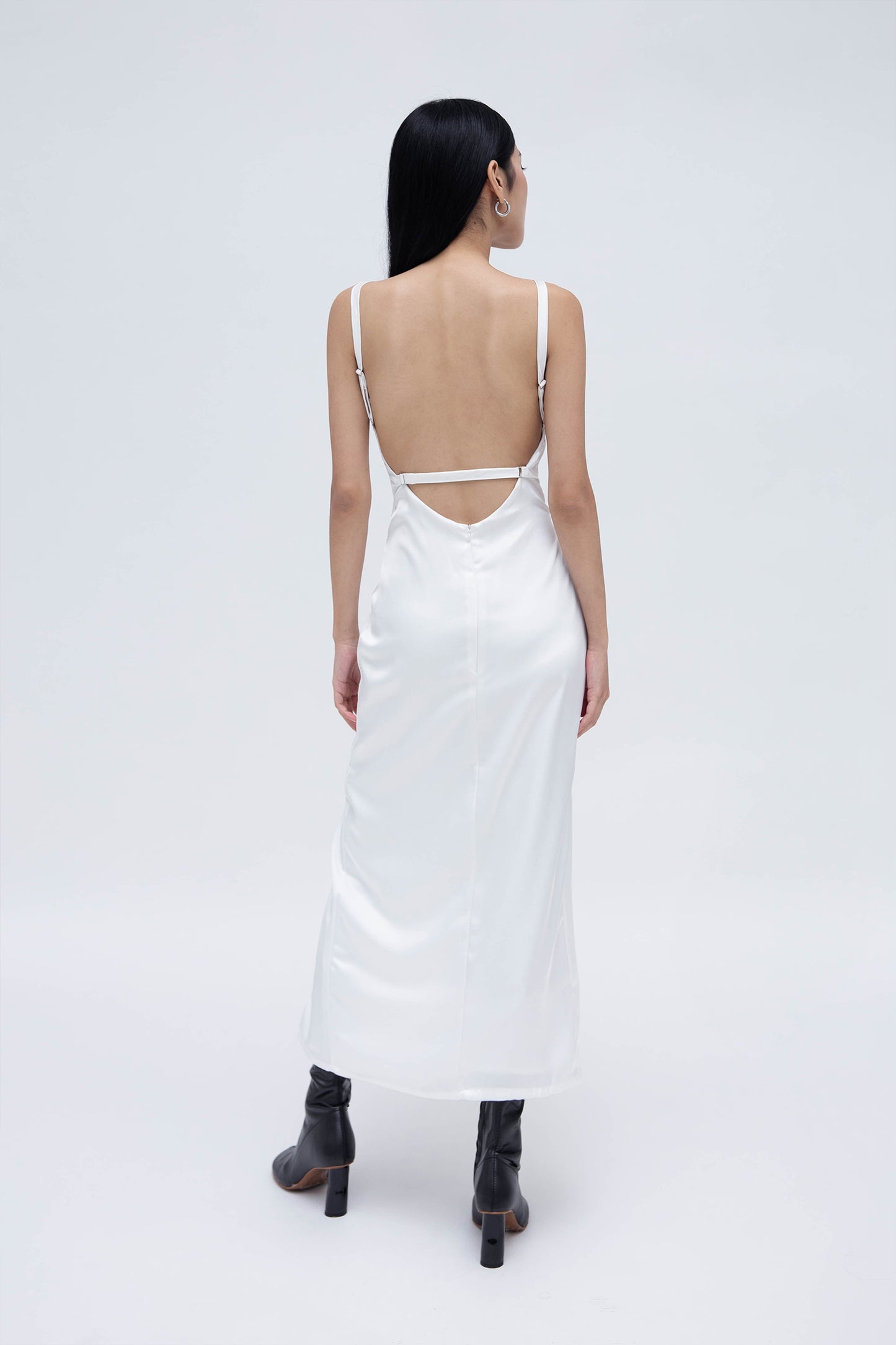 BAREBACK DRESS (WHITE)