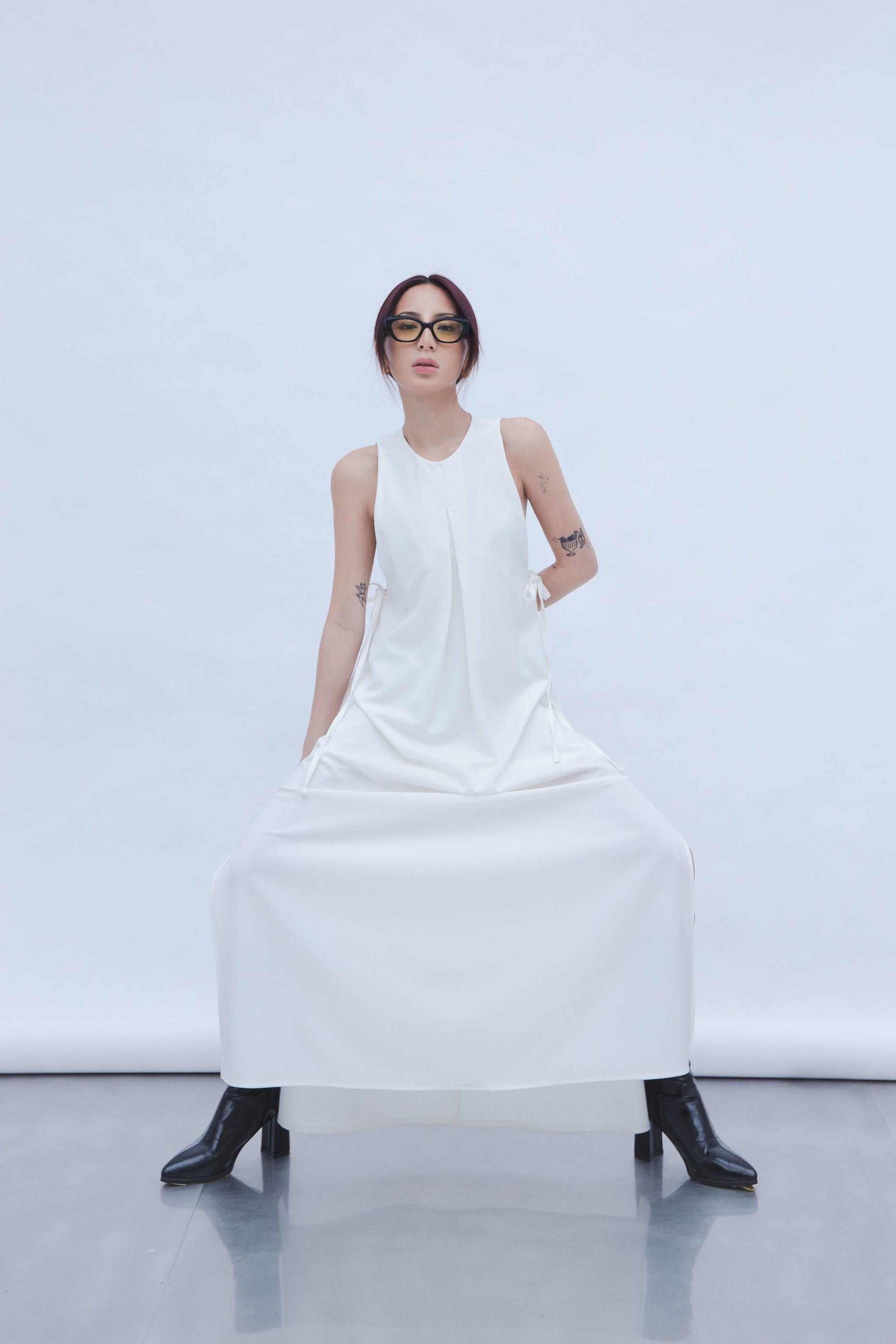 A-LINE MAXI (WHITE) storeunda A-LINE MAXI (WHITE) storeunda