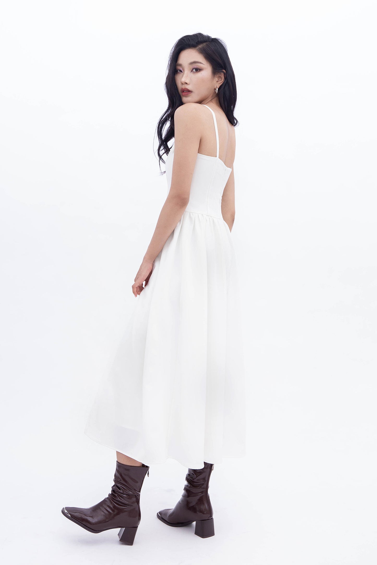 TAYA MAXI DRESS (WHITE)