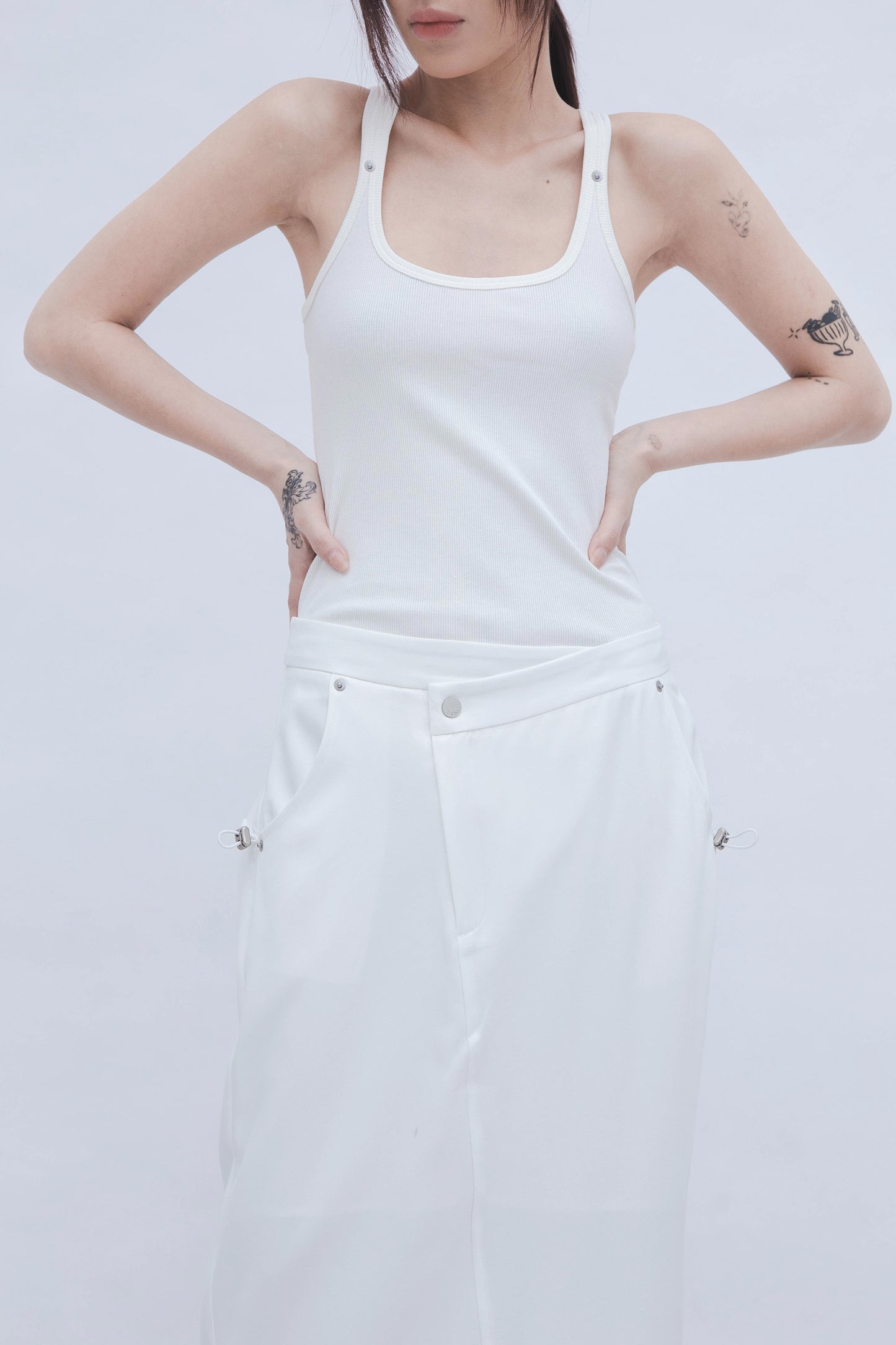 UTILITY SKIRT (WHITE)