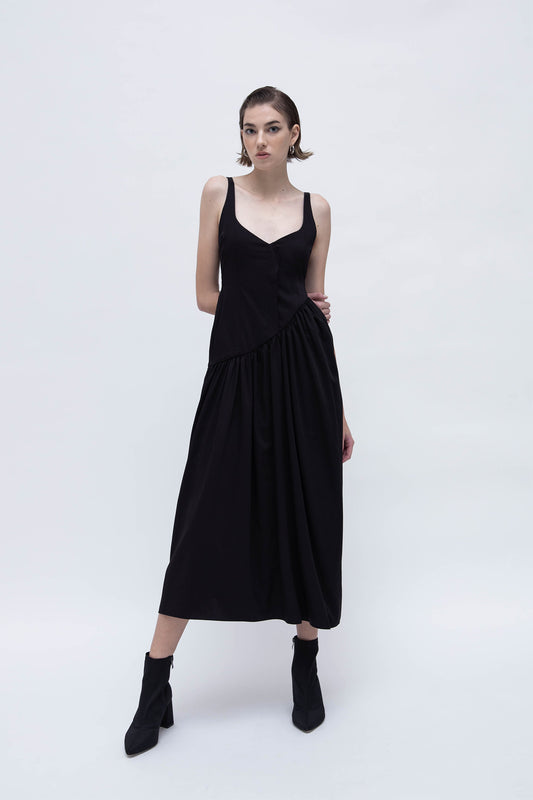 CALIDA MAXI DRESS (BLACK)