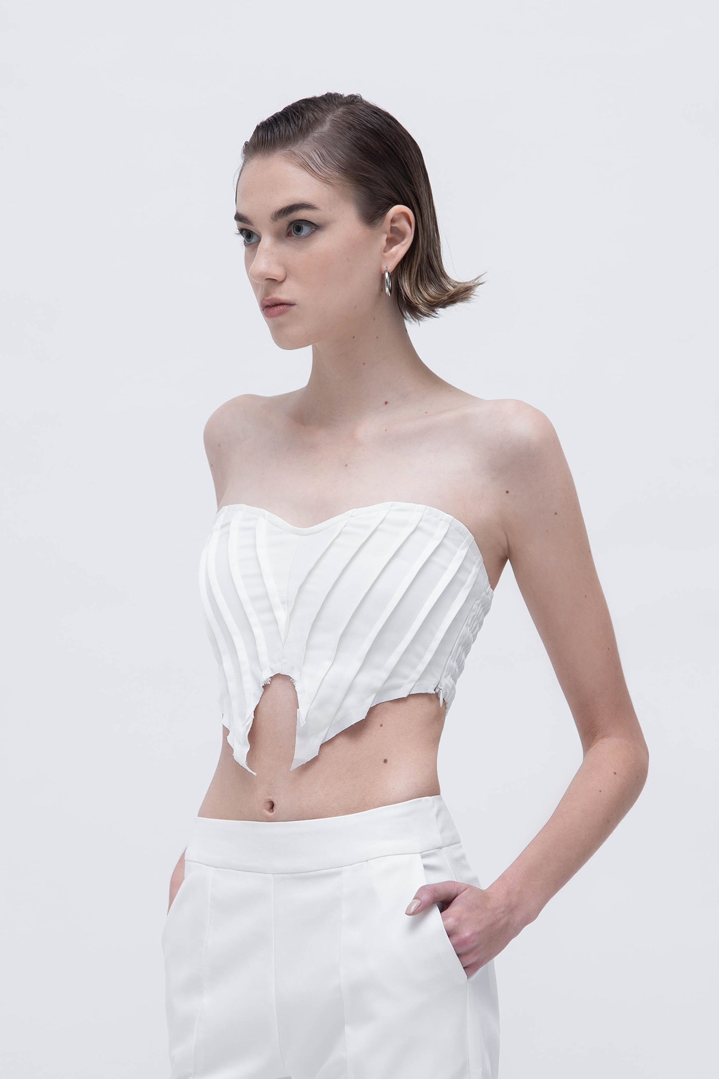 HEKATE TUBE CO-ORD (WHITE)