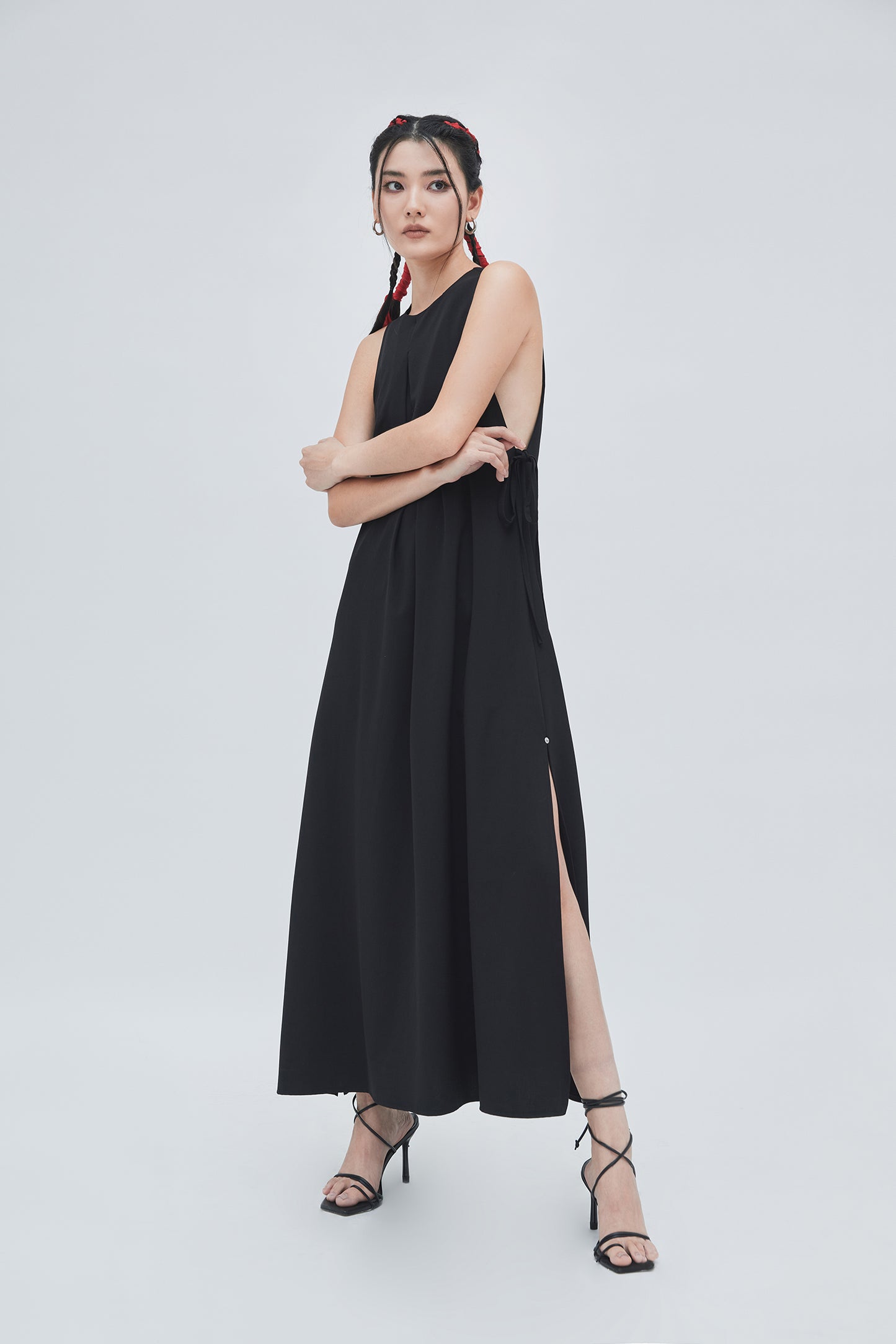 A-LINE MAXI (BLACK)