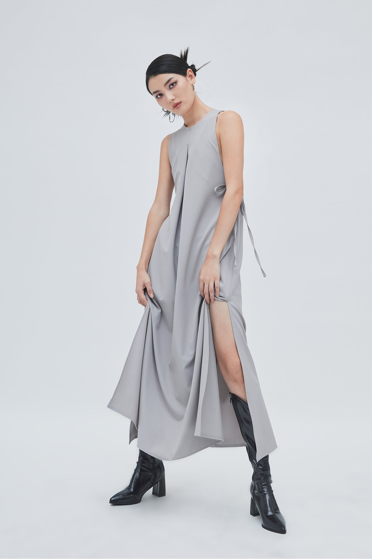 A-LINE MAXI (GREY)