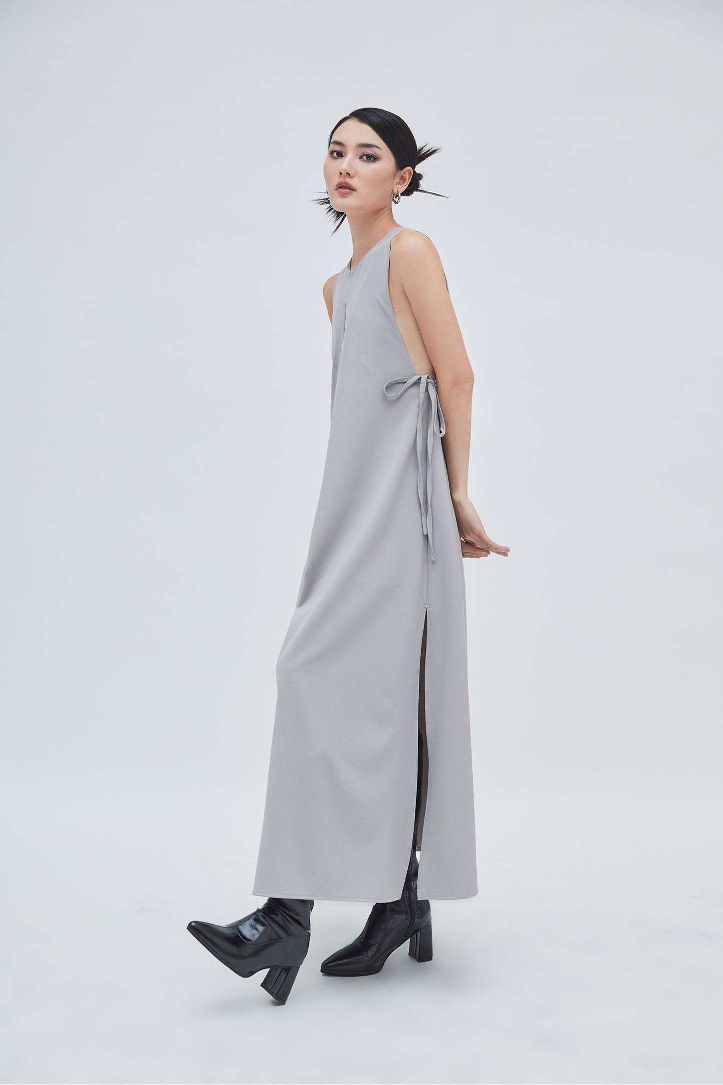 A-LINE MAXI (GREY)